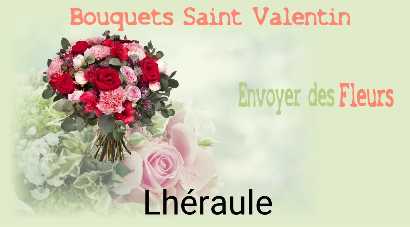 Roses de Saint-Valentin livrées à Lhéraule